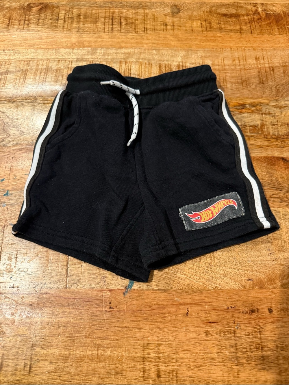 Hot Wheels Black Shorts Size 3T